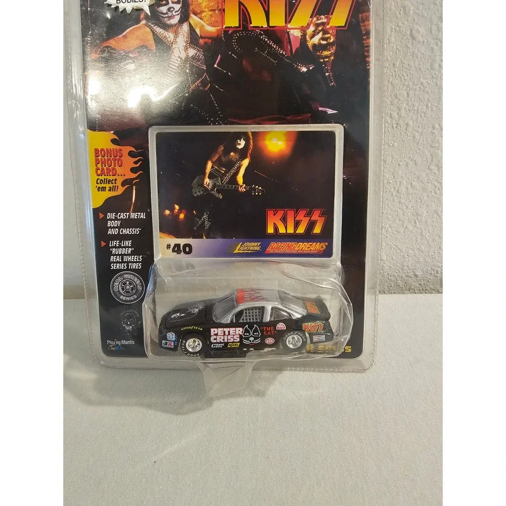Johnny Lightning 1:64 KISS Peter Criss The Cat Die-Cast Stock Car #40